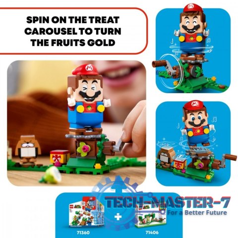 Zestaw rozszerzający Super Mario 71406 Dom prezentów Yoshiego Zestaw rozszerzający Super Mario 71406 Dom prezentów Yoshiego