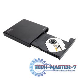 Zewnętrzny napęd - nagrywarka typu SLIM CD/DVD R/RW - USB SAVIO AK-43