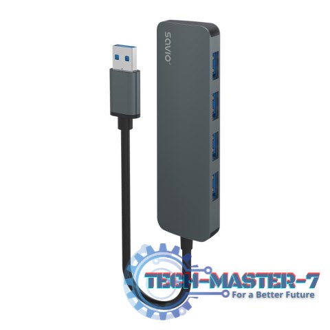 4-portowy HUB USB 3.1 Gen 1, AK-53 4-portowy HUB USB 3.1 Gen 1, AK-53