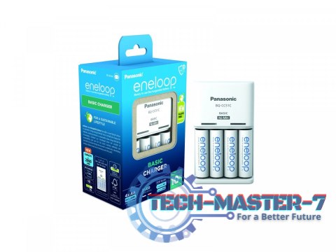 Eneloop ładowarka Basic BQCC51 + AA 4 sztuki Eneloop ładowarka Basic BQCC51 + AA 4 sztuki