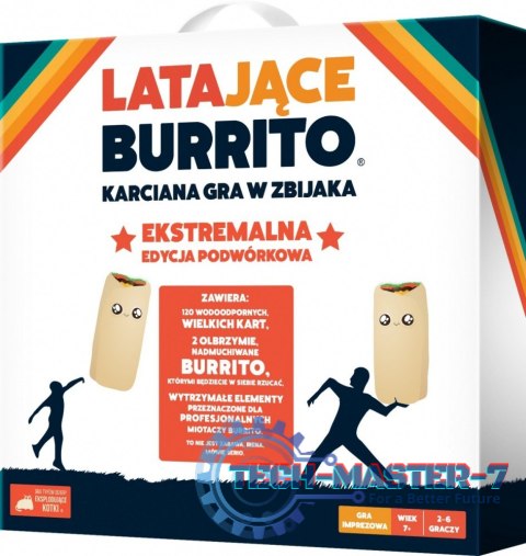 Gra karciana Latajace Burrito: Ekstremalna edycja podwórkowa Gra karciana Latajace Burrito: Ekstremalna edycja podwórkowa