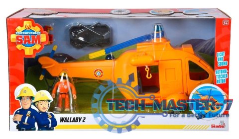 Helikopter Wallaby II z figurką Strażak Sam Helikopter Wallaby II z figurką Strażak Sam