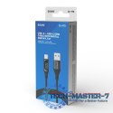 Kabel USB - USB C z wyświetlaczem, 60W, 1m, CL-172