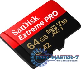 Karta Extreme Pro microSDXC 64GB 200/90 MB/s A2 V30