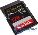 Karta pamięci Extreme Pro SDXC 128GB 200/90 MB/s V30 UHS-I U3