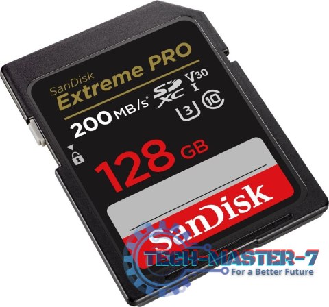 Karta pamięci Extreme Pro SDXC 128GB 200/90 MB/s V30 UHS-I U3 Karta pamięci Extreme Pro SDXC 128GB 200/90 MB/s V30 UHS-I U3