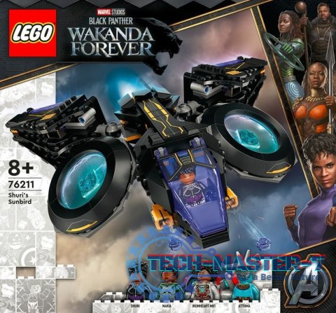 Klocki Super Heroes 76211 Statek Shuri Klocki Super Heroes 76211 Statek Shuri