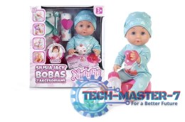 Lalka bobas siusiający 30 cm Edu&Fun