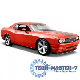 Model kompozytowy Dodge Challenger SRT8 2008 pomarańczowy 1/24