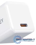 PA-F5 OEM White Mini ładowarka sieciowa 1xUSB-C 20W PD Power Delivery