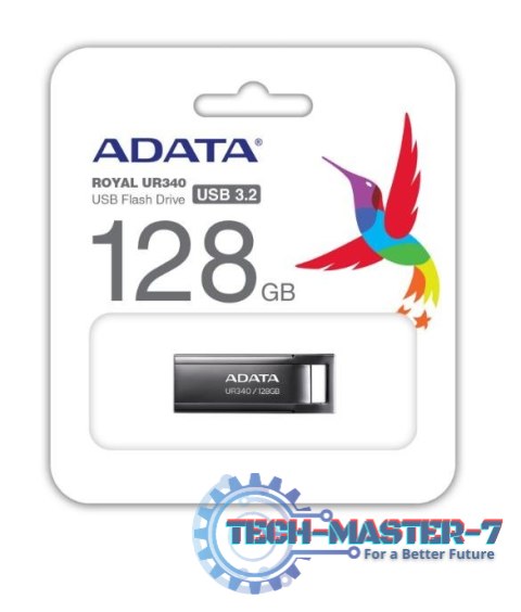 Pendrive UR340 128GB USB3.2 Gen1 Black Pendrive UR340 128GB USB3.2 Gen1 Black