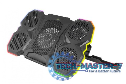 Podstawka chłodząca gaming LED RGB Breva Podstawka chłodząca gaming LED RGB Breva