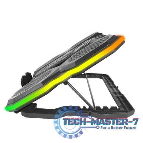 Podstawka chłodząca gaming LED RGB Breva Podstawka chłodząca gaming LED RGB Breva