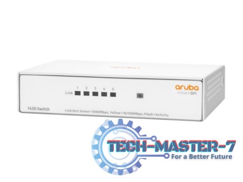 Przełącznik Switch ARUBA Instant On 1430 5x1GbE R8R44A Przełącznik Switch ARUBA Instant On 1430 5x1GbE R8R44A