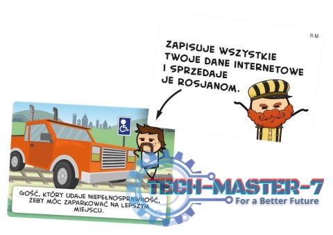 REBEL Gra Dylemat Wagonika: Postacie i Modyfikatory REBEL Gra Dylemat Wagonika: Postacie i Modyfikatory