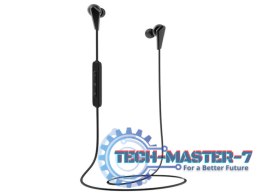 Słuchawki douszne bluetooth HE01 czarne