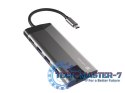Stacja dokująca Multiport Fowler Plus USB-C PD, 3x USB 3.0, HDMI 4K, RJ45, SD, micro SD