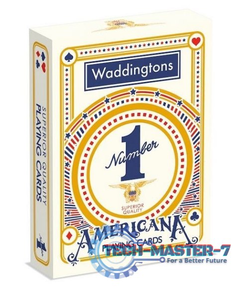 Karty WADDINGTON S NO.1 Americana Karty WADDINGTON S NO.1 Americana