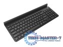 Klawiatura Felimare US bluetooth + 2.4GHz Slim, uchwyt na telefon/tablet czarna
