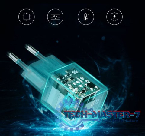 PA-B1 Black Omnia Mini Ładowarka sieciowa 1xUSB-C Power Delivery 20W 3A PA-B1 Black Omnia Mini Ładowarka sieciowa 1xUSB-C Power Delivery 20W 3A