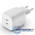 Podwójna ładowarka ścienna USB-C GaN z PPS 45 W