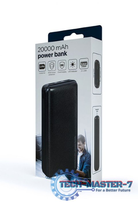 PowerBank 20 000 mAh czarny PowerBank 20 000 mAh czarny