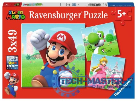 Puzzle 3x49 elementów Super Mario Puzzle 3x49 elementów Super Mario