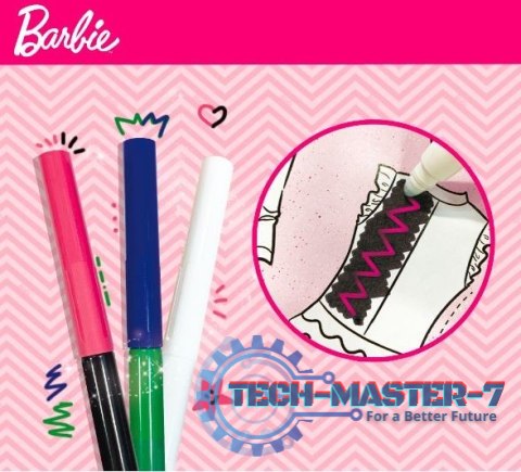 Zestaw kreatywny Barbie Fashion School Zestaw kreatywny Barbie Fashion School