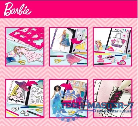 Zestaw kreatywny Barbie Fashion School Zestaw kreatywny Barbie Fashion School