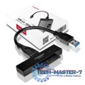 ADSA-1S6 Adapter USB 3.0 - SATA 6G do szybkiego przyłączenia 2.5" SSD/HDD, z pudełkiem