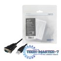Adapter USB do portu szeregowego DB9, 1.5m