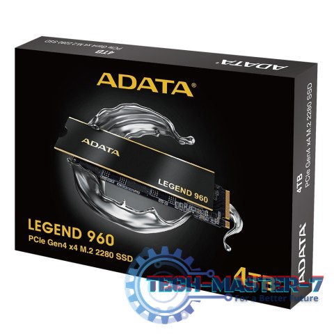 Dysk SSD Legend 960 4TB PCIe 4x4 7.4/6.6 GB/s M2 Dysk SSD Legend 960 4TB PCIe 4x4 7.4/6.6 GB/s M2