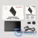 EE25-A6C Bezśrubowa aluminiowa obudowa zewnętrzna USB-C 3.2 Gen 1 - SATA 6G dla 2.5" SSD/HDD