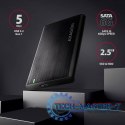 EE25-A6M Bezśrubowa aluminiowa obudowa zewnętrzna USB 3.2 Gen 1 - SATA 6G dla 2.5" SSD/HDD