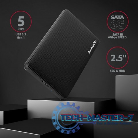 EE25-SL Obudowa zewnętrzna plastikowa, bezśrubowa, 3.2 gen1 SATA 6G 2.5, czarna EE25-SL Obudowa zewnętrzna plastikowa, bezśrubowa, 3.2 gen1 SATA 6G 2.5, czarna