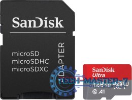 Karta Ultra microSDXC 128GB 140MB/s A1 + Adapter SD