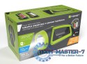 Latarka szperacz 3600 mAh zielona z power bankiem