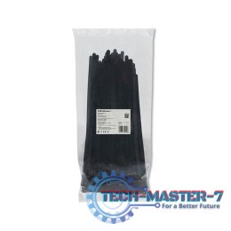 Opaski zaciskowe wielorazowe/trytytki | 7.2*250mm | Nylon UV | Czarne
