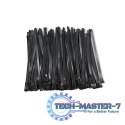 Opaski zaciskowe wielorazowe/trytytki | 7.2*250mm | Nylon UV | Czarne