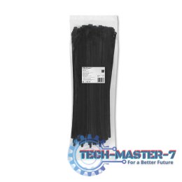 Opaski zaciskowe wielorazowe/trytytki | 7.2*450mm | Nylon UV | Czarne