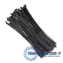 Opaski zaciskowe wielorazowe/trytytki | 7.2*450mm | Nylon UV | Czarne