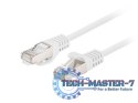 Patchcord kat.6 FTP 1.5M 10-pack fluke passed biały