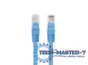 Patchcord kat.6 UTP 2M 10-pack fluke passed niebieski