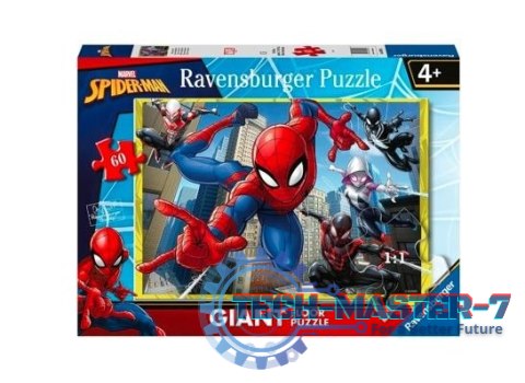Puzzle 60 elementów Giant Spiderman Puzzle 60 elementów Giant Spiderman