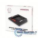 RSS-CD09 Ramka na 2,5" SSD-HDD do gniazda DVD, 9.5mm LED aluminium