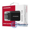 ACU-DS16 Ładowarka sieciowa, SMART 16W, 2x port USB-A, 5V/2.2A + 5V/1A