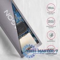ADE-TR Karta sieciowa Gigabit Ethernet adapter, USB-A 3.2 Gen 1, instalacja automatyczna, metalowy, tytanowa szarość