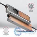 CLR-M2FAN Miedziany radiator z wentylatorem do dwustronnych dysków M.2 SSD, wysokość 13mm