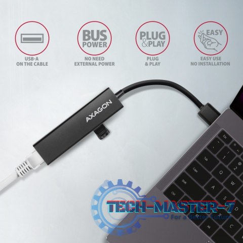 HMA-GL3A Wieloportowy hub USB 4in1, 5Gbps, 3x USB-A + GLAN, metalowy, 20cm USB-A kabel HMA-GL3A Wieloportowy hub USB 4in1, 5Gbps, 3x USB-A + GLAN, metalowy, 20cm USB-A kabel
