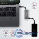 HMC-4G2 Hub USB Gen2 10Gbps, 2x USB-A + 2x USB-C, 13cm USB-C kabel